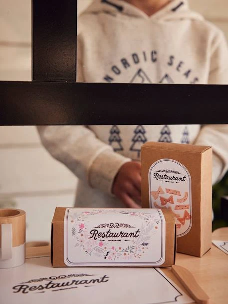 Restaurant En Bois FSC® Multicolore - Vertbaudet 6 Restaurant En Bois FSC® Multicolore - Vertbaudet – Image 4