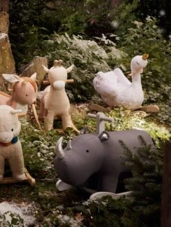 Rhinocéros à Bascule FSC® Gris - Vertbaudet -Périphériques Pour Enfants rhinoceros a bascule fsc 3