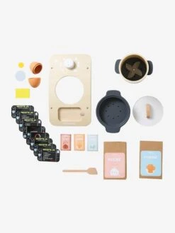 Robot De Cuisine En Bois FSC® Noir - Vertbaudet -Périphériques Pour Enfants robot de cuisine en bois fsc 3