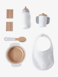 Set Accessoires Repas Poupon En Bois FSC® Blanc - Vertbaudet 8 Set Accessoires Repas Poupon En Bois FSC® Blanc - Vertbaudet -Périphériques Pour Enfants set accessoires repas poupon en bois fsc 1