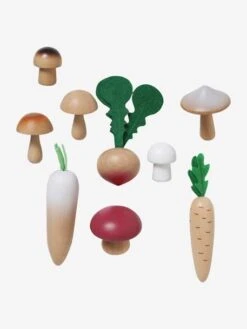 Set De Légumes En Bois FSC® Multicolore - Vertbaudet -Périphériques Pour Enfants set de legumes en bois fsc 1