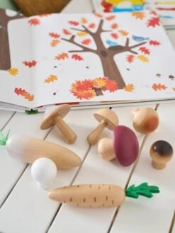 Set De Légumes En Bois FSC® Multicolore - Vertbaudet -Périphériques Pour Enfants set de legumes en bois fsc 2