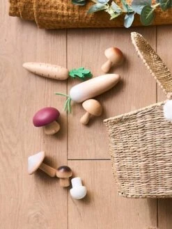 Set De Légumes En Bois FSC® Multicolore - Vertbaudet -Périphériques Pour Enfants set de legumes en bois fsc 3
