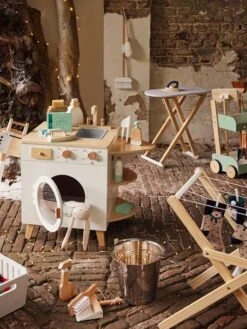 Set De Ménage En Bois FSC® Multicolore - Vertbaudet -Périphériques Pour Enfants set de menage en bois fsc 4