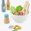 Set De Salade En Bois FSC® Lot Vert Aqua - Vertbaudet -Périphériques Pour Enfants set de salade en bois fsc