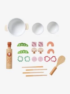 Set Wok De Légumes En Bois FSC® Beige - Vertbaudet -Périphériques Pour Enfants set wok de legumes en bois fsc 2