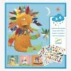 Stickers Créer Des Animaux DJECO Multicolore - Djeco -Périphériques Pour Enfants stickers creer des animaux djeco