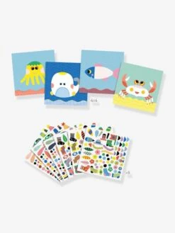 Stickers Marins DJECO Jaune - Djeco -Périphériques Pour Enfants stickers marins djeco 2