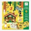 Stickers Repositionnables La Forêt Magique DJECO Multicolore - Djeco 2 Stickers Repositionnables La Forêt Magique DJECO Multicolore - Djeco -Périphériques Pour Enfants stickers repositionnables la foret magique djeco