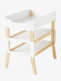 Table à Langer Pour Poupon En Bois FSC® Blanc - Vertbaudet -Périphériques Pour Enfants table a langer pour poupon en bois fsc 1