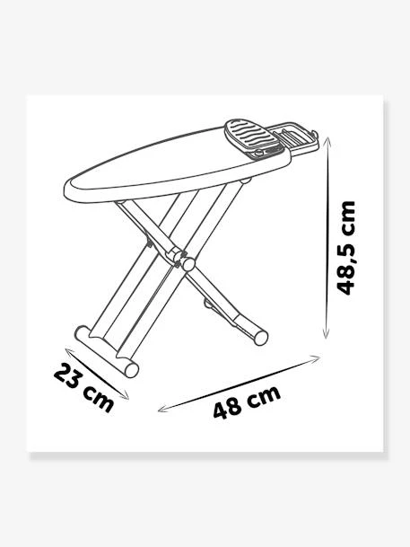 Table à Repasser + Centrale Vapeur - SMOBY Bleu - Smoby 7 Table à Repasser + Centrale Vapeur - SMOBY Bleu - Smoby – Image 5