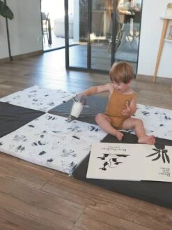 Tapis De Motricité XL Black And White Experience - CANDIDE Blanc - Candide 11 Tapis De Motricité XL Black And White Experience - CANDIDE Blanc - Candide -Périphériques Pour Enfants tapis de motricite xl black and white experience candide 3