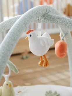 Tapis D'éveil Avec Arches En Coton Nid D'abeille LOVELY FARM Lovely Farm - Multicolore - Vertbaudet 9 Tapis D'éveil Avec Arches En Coton Nid D'abeille LOVELY FARM Lovely Farm - Multicolore - Vertbaudet -Périphériques Pour Enfants tapis deveil avec arches en coton nid dabeille lovely farm 1