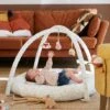 Tapis D'éveil Avec Arches Florettes Ecru / Multico - Vertbaudet -Périphériques Pour Enfants tapis deveil avec arches florettes