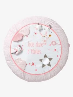 Tapis D'éveil Féérie écru/rose - Vertbaudet -Périphériques Pour Enfants tapis deveil feerie 1