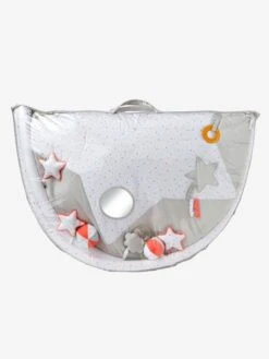 Tapis D'éveil Pluie D'étoiles Blanc Imprimé - Vertbaudet -Périphériques Pour Enfants tapis deveil pluie detoiles 4