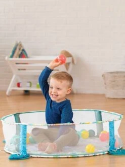 Tapis D'éveil Transformable En Aire à Balles Infantino Vert - Infantino -Périphériques Pour Enfants tapis deveil transformable en aire a balles infantino 3