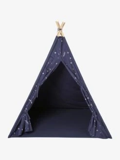 Tipi Avec Détails Phosphorescents Constellation Bleu - Vertbaudet -Périphériques Pour Enfants tipi avec details phosphorescents constellation 2