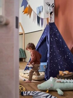 Tipi Avec Détails Phosphorescents Constellation Bleu - Vertbaudet -Périphériques Pour Enfants tipi avec details phosphorescents constellation 3