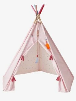 Tipi Réversible Petite Sioux Rose - Vertbaudet 8 Tipi Réversible Petite Sioux Rose - Vertbaudet -Périphériques Pour Enfants tipi reversible petite sioux 1