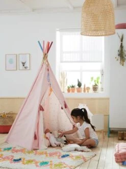 Tipi Réversible Petite Sioux Rose - Vertbaudet 9 Tipi Réversible Petite Sioux Rose - Vertbaudet -Périphériques Pour Enfants tipi reversible petite sioux 2