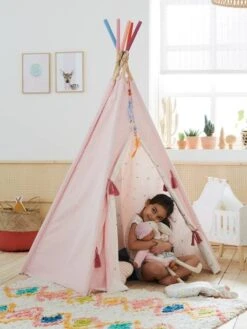 Tipi Réversible Petite Sioux Rose - Vertbaudet 11 Tipi Réversible Petite Sioux Rose - Vertbaudet -Périphériques Pour Enfants tipi reversible petite sioux 4