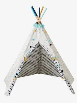 Tipi Réversible Sioux Blanc - Vertbaudet -Périphériques Pour Enfants tipi reversible sioux 2