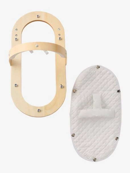 Transat Poupon En Bois FSC® Blanc - Vertbaudet 5 Transat Poupon En Bois FSC® Blanc - Vertbaudet – Image 3