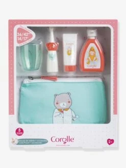 Trousse De Toilette Et Accessoires Pour Poupée - COROLLE Rose Bonbon - Corolle -Périphériques Pour Enfants trousse de toilette et accessoires pour poupee corolle 2
