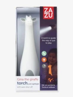 Veilleuse Torche Gina La Girafe - ZAZU Gris - Toutes Les Marques -Périphériques Pour Enfants veilleuse torche gina la girafe zazu 2